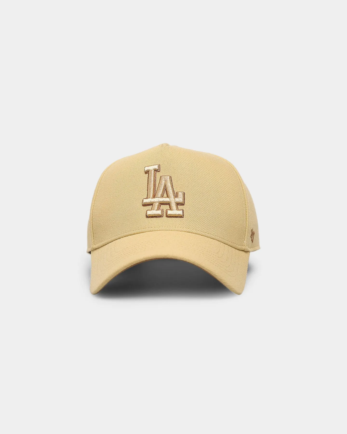 47 Brand Los Angeles Dodgers 'Caramel Popcorn' MVP DT Snapback Light Gold/Camel