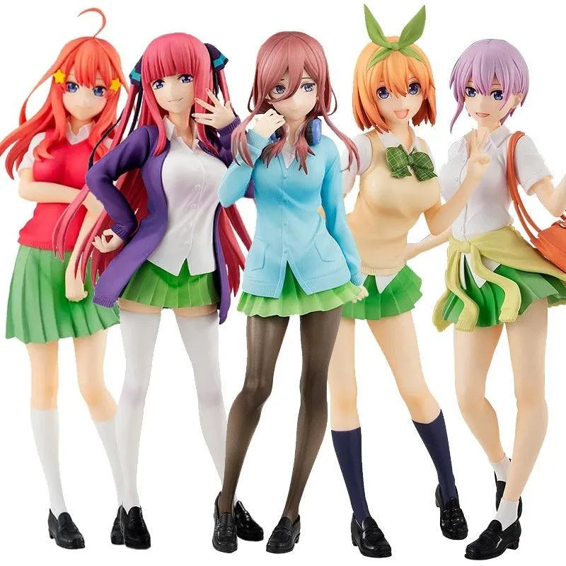 Action Figure do Quintesential Quintuplets - Traje Escolar - 20cm