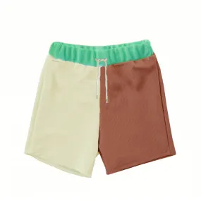 ALANA Light Brown and Camel Color Short 5018