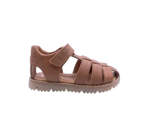 BABYBOTTE KING Camel sandales nu pieds