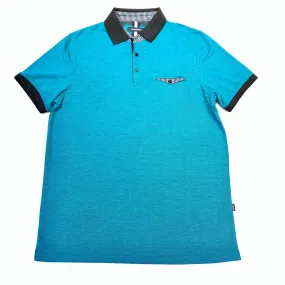 Barabas Turquoise Polo Shirt