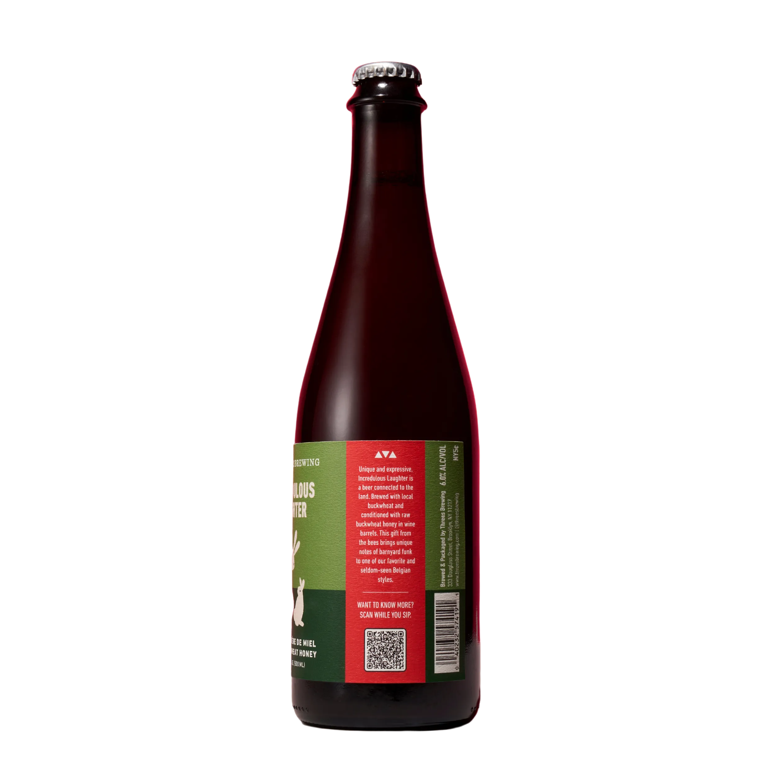 Barrel Aged Incredulous Laughter (Oak-Aged Bière de Miel) 500ml