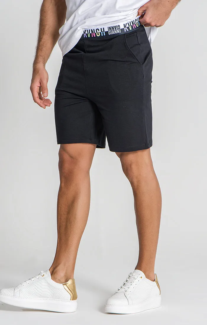 Black Signs Shorts