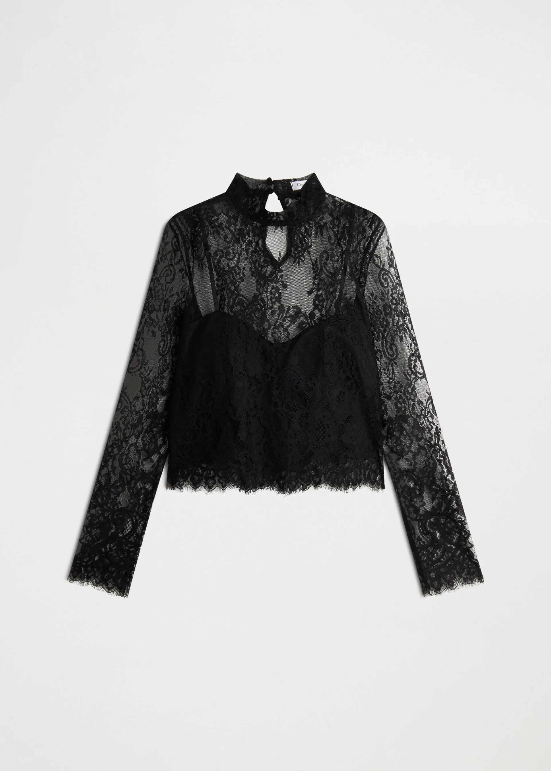 Blusa in pizzo