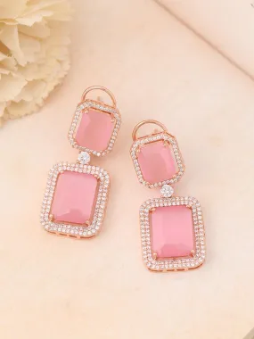 Blush Blerta Zirconia Danglers