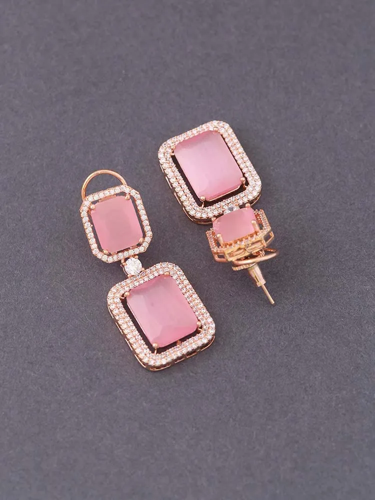 Blush Blerta Zirconia Danglers