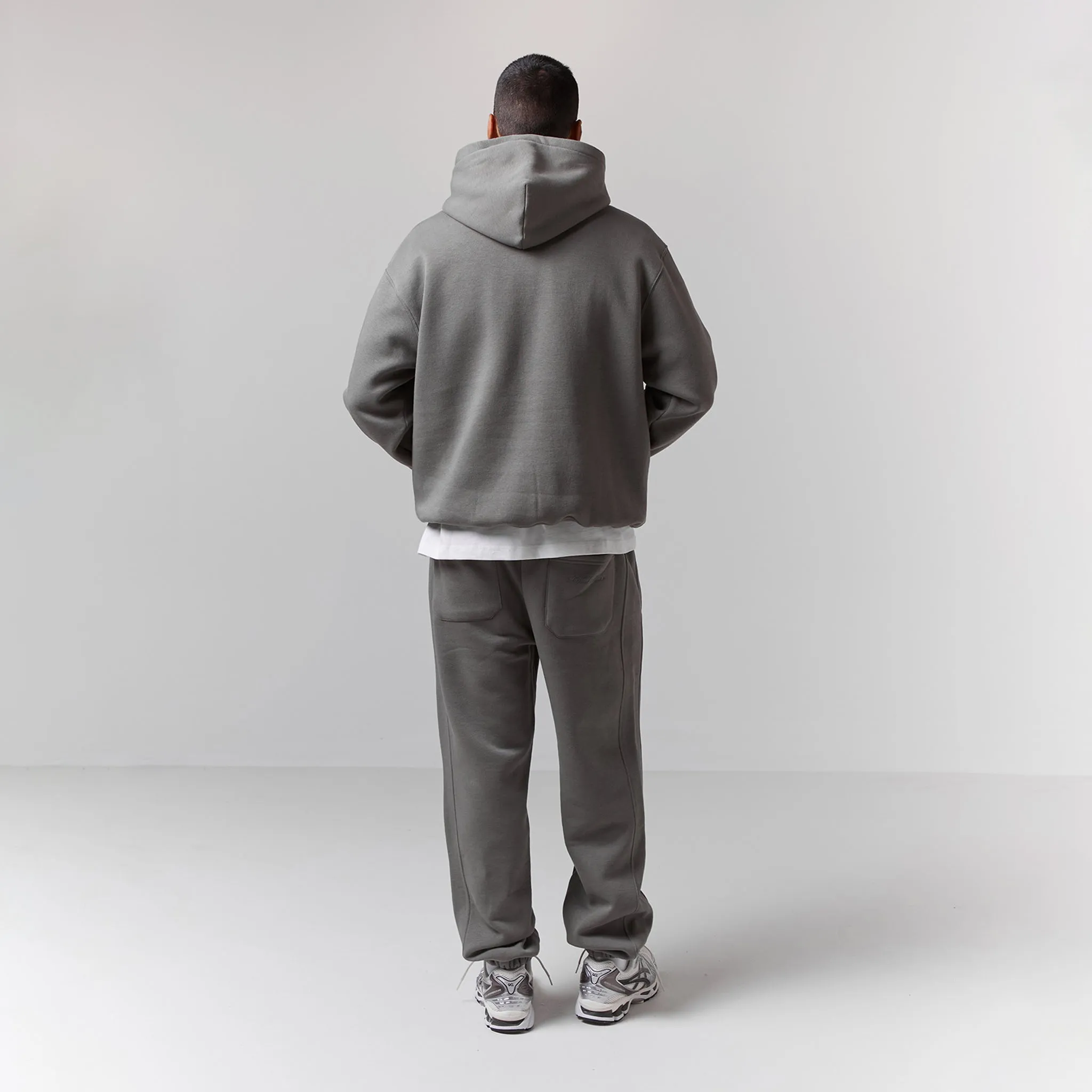 Box Fit Tracksuit | Olive Smoke