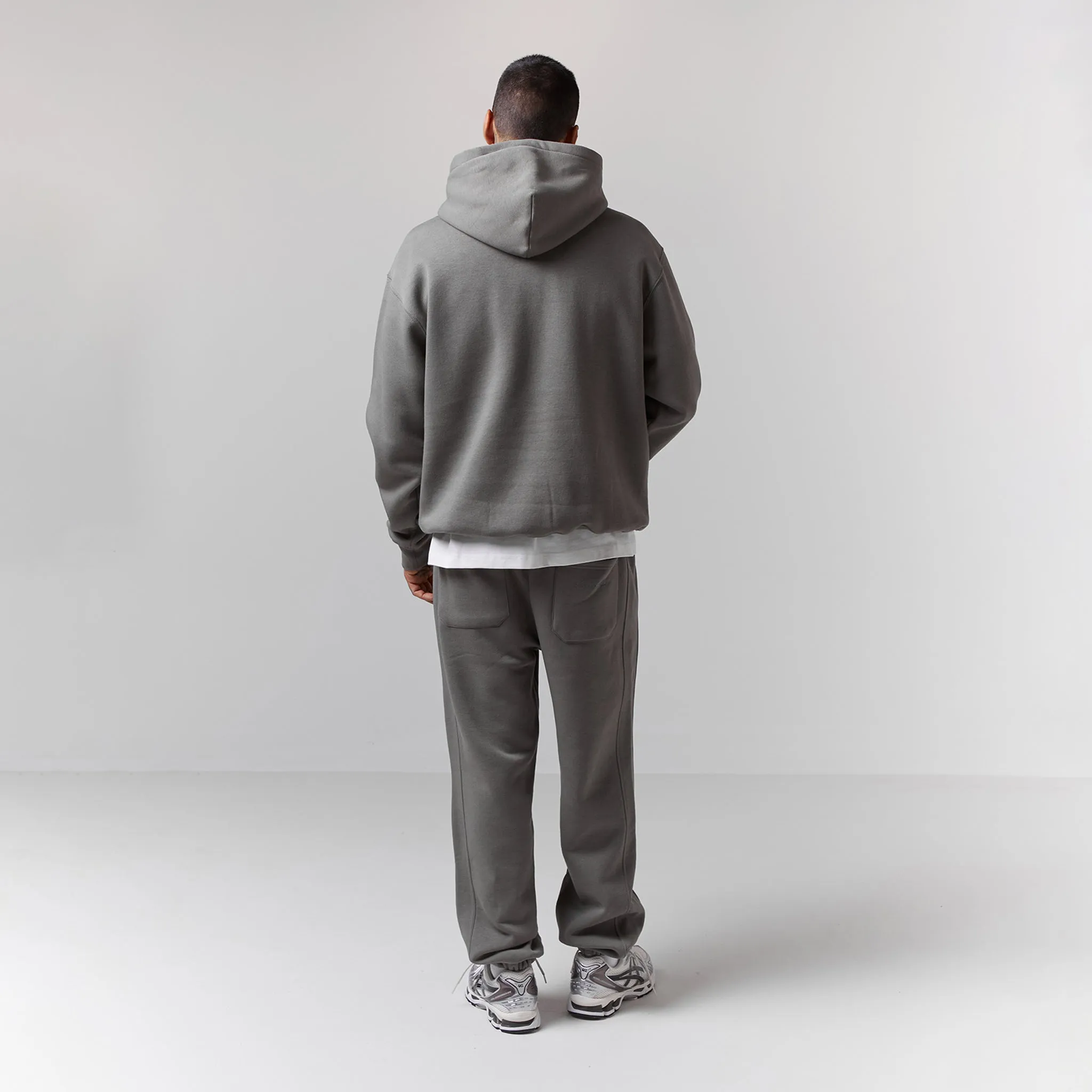 Box Fit Tracksuit | Olive Smoke