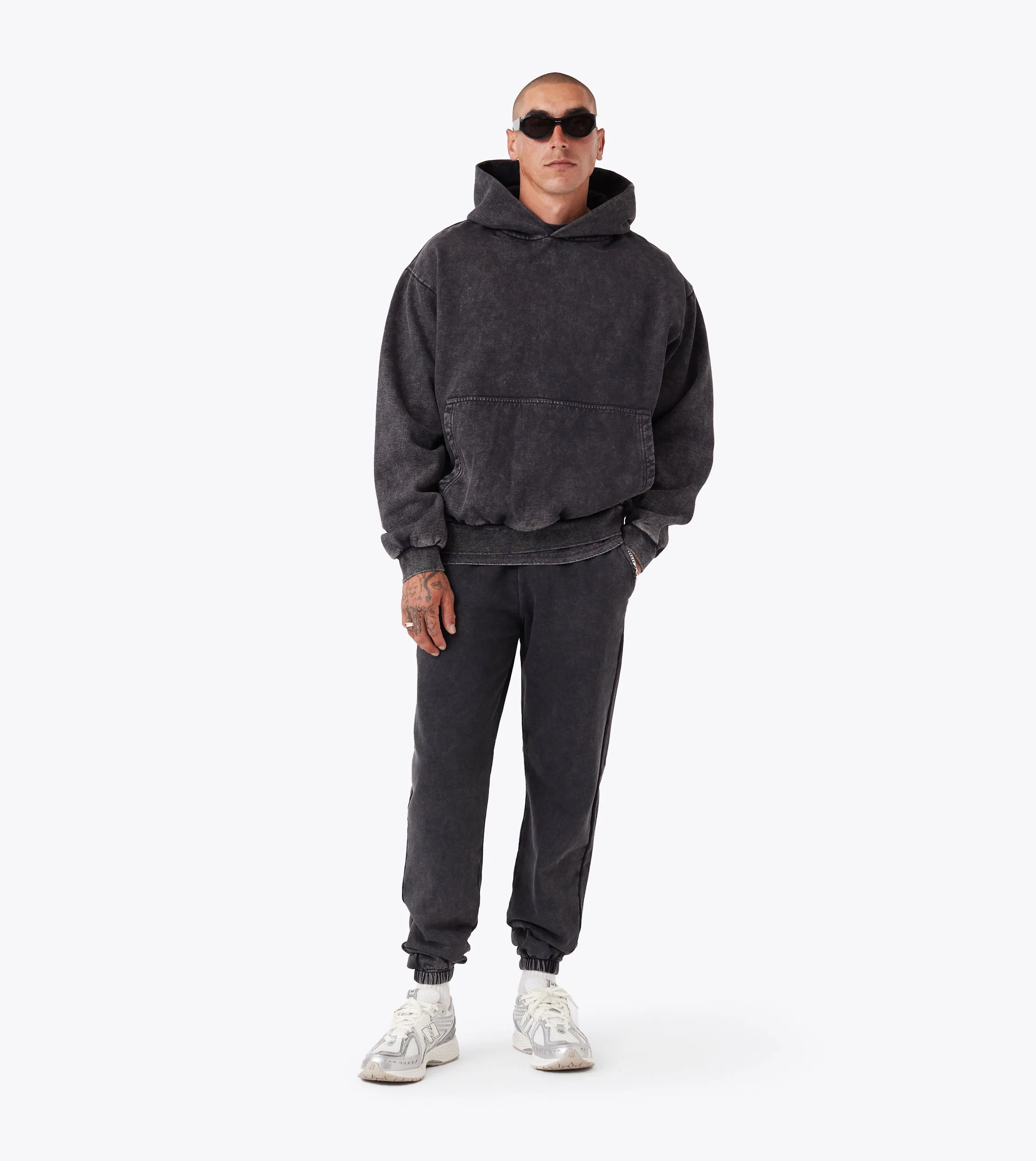 Box Fleece Jogger GD Ash Grey