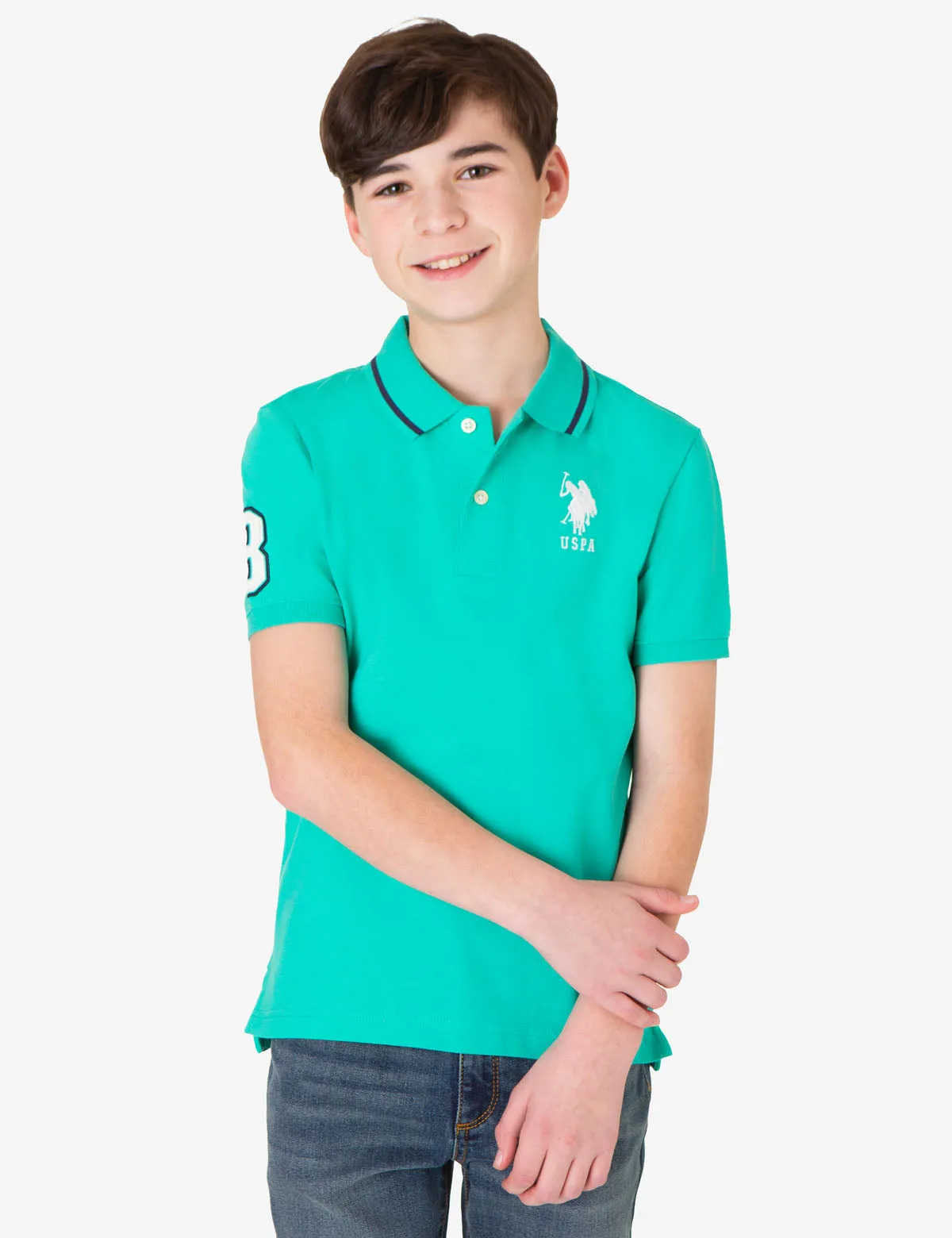 BOYS PIQUE POLO SHIRT