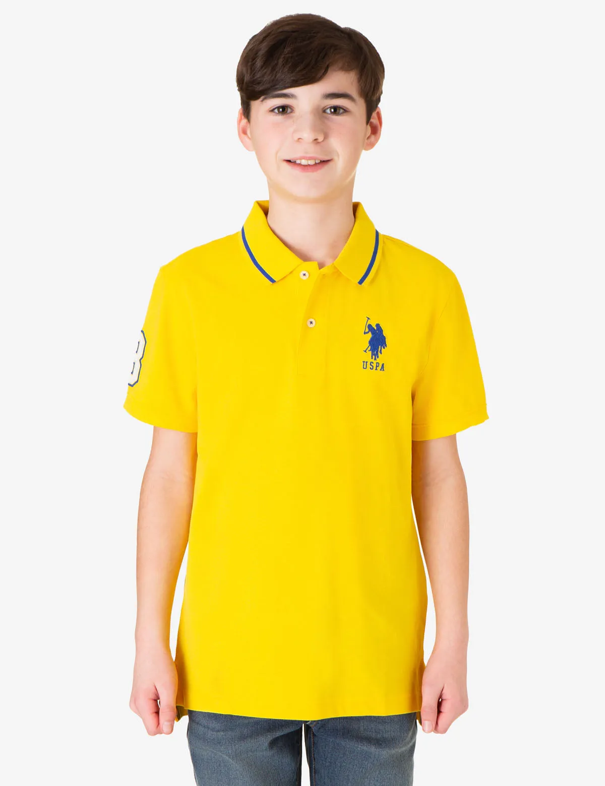 BOYS PIQUE POLO SHIRT