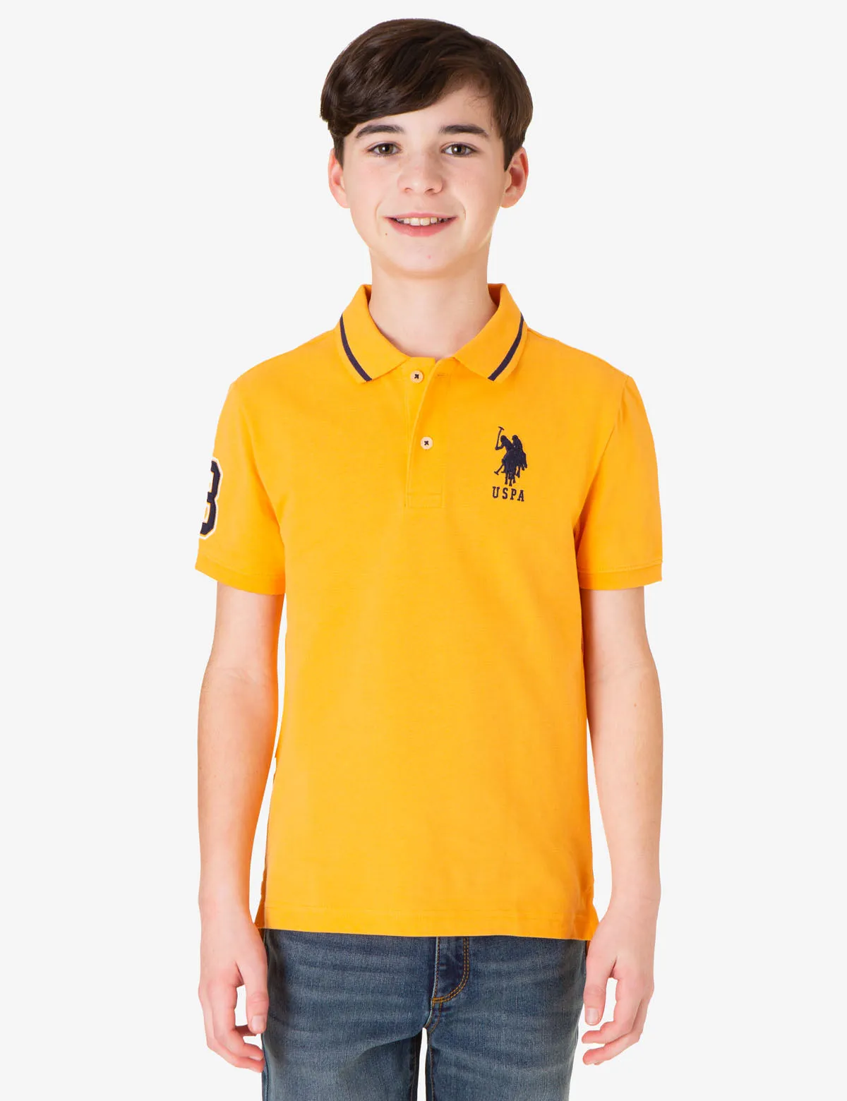 BOYS PIQUE POLO SHIRT