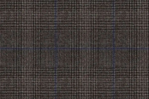 Brown Check 100% Wool (Ref-290124)