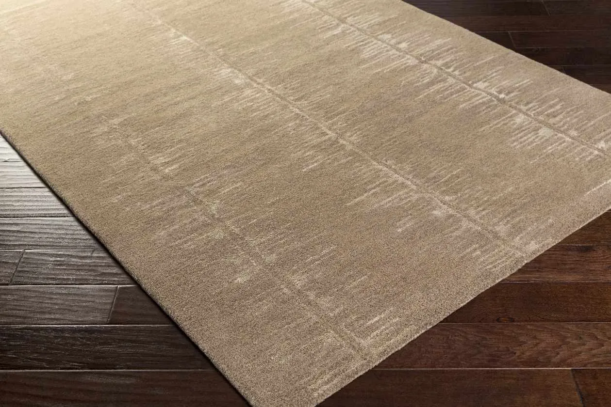 Cinetales Modern Camel/Khaki Area Rug