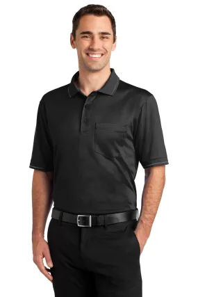 CornerStone Select Snag-Proof Tipped Pocket Polo