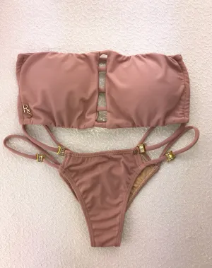 Custom Dusty Rose Vixen Seamless Bikini (We size to measurements)