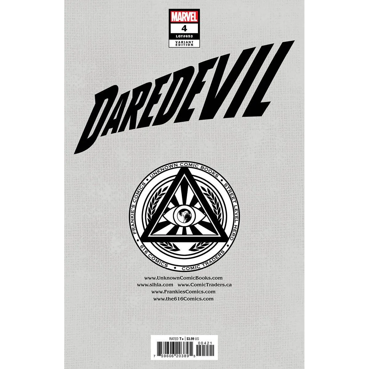 DAREDEVIL #4 UNKNOWN COMICS KAEL NGU EXCLUSIVE VAR (10/12/2022)