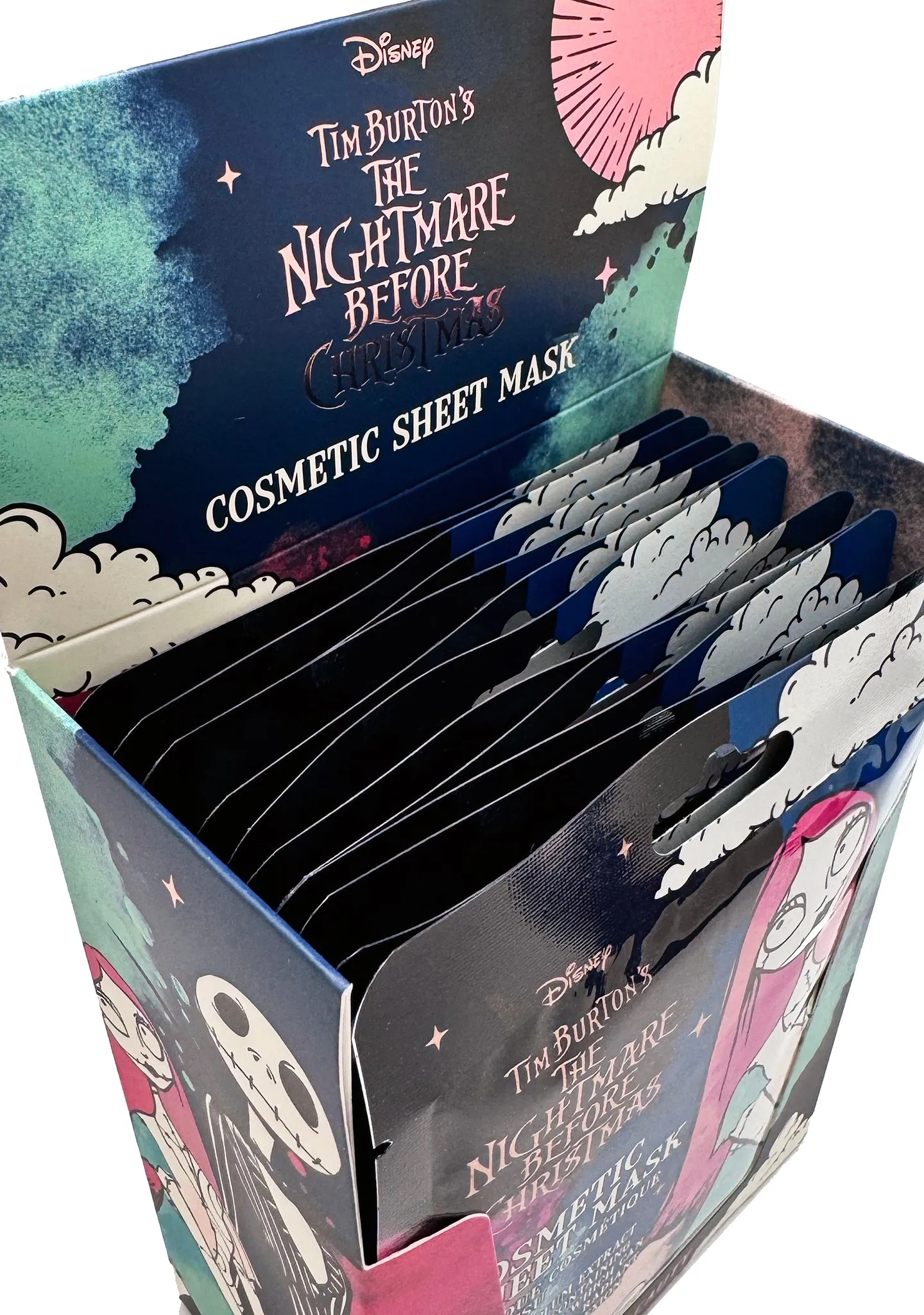 Disney Nightmare Before Christmas Sally Mystic Cosmetic Sheet Mask - 12pc Set