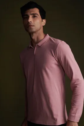 Dry Rose Polo Full Sleeve