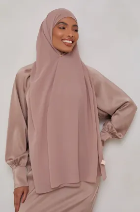 Essential Chiffon Hijab - Mink