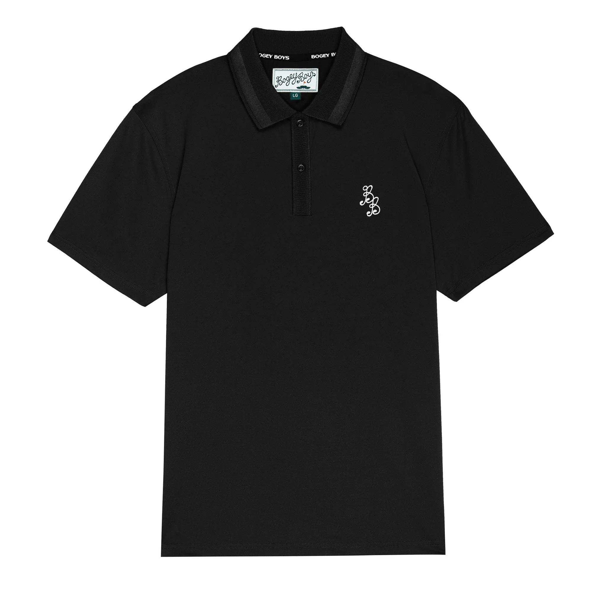 Essentials Athletic Polo - Black