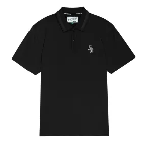 Essentials Athletic Polo - Black