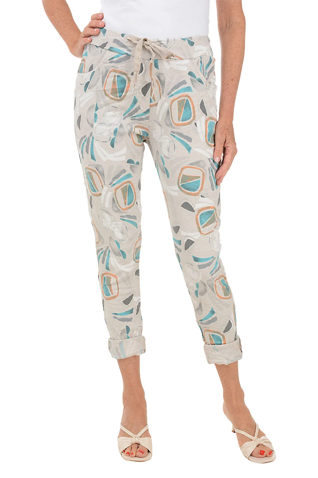 Exotic Motif Jogger Pant