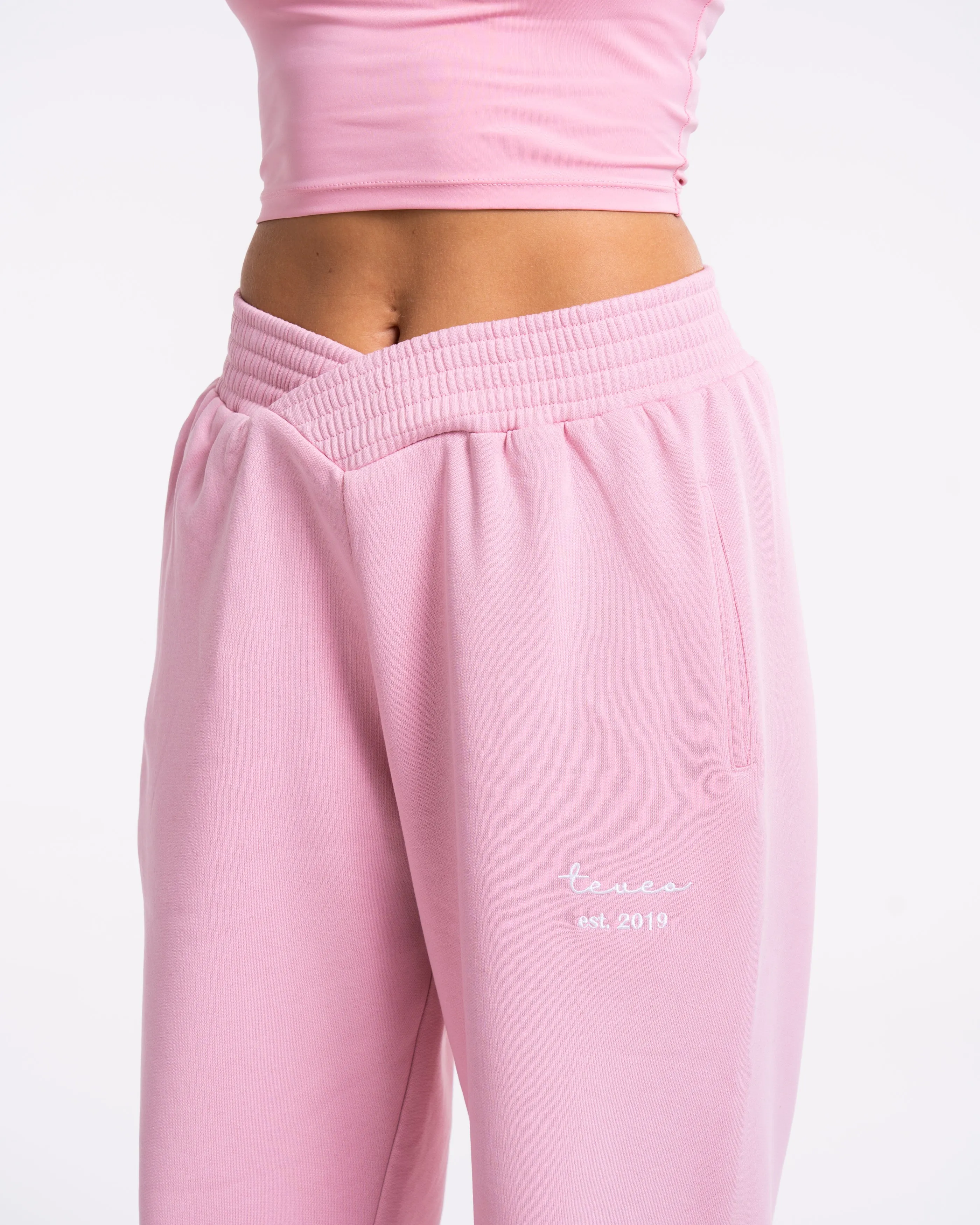 Fearless V-Shape Oversized Jogger "Rosa"