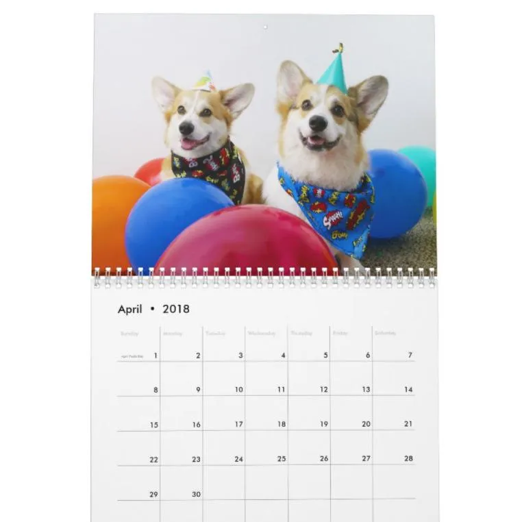 Flynn & Mugen's Year of Pawsitivity Calendar