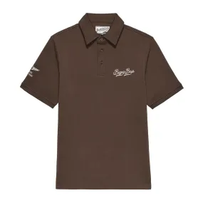 Genesis Invitational Perfect Pique Polo - Brown