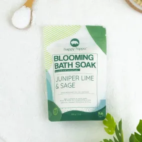 Happy Hippo Blooming Bath Soak - Juniper Lime & Sage