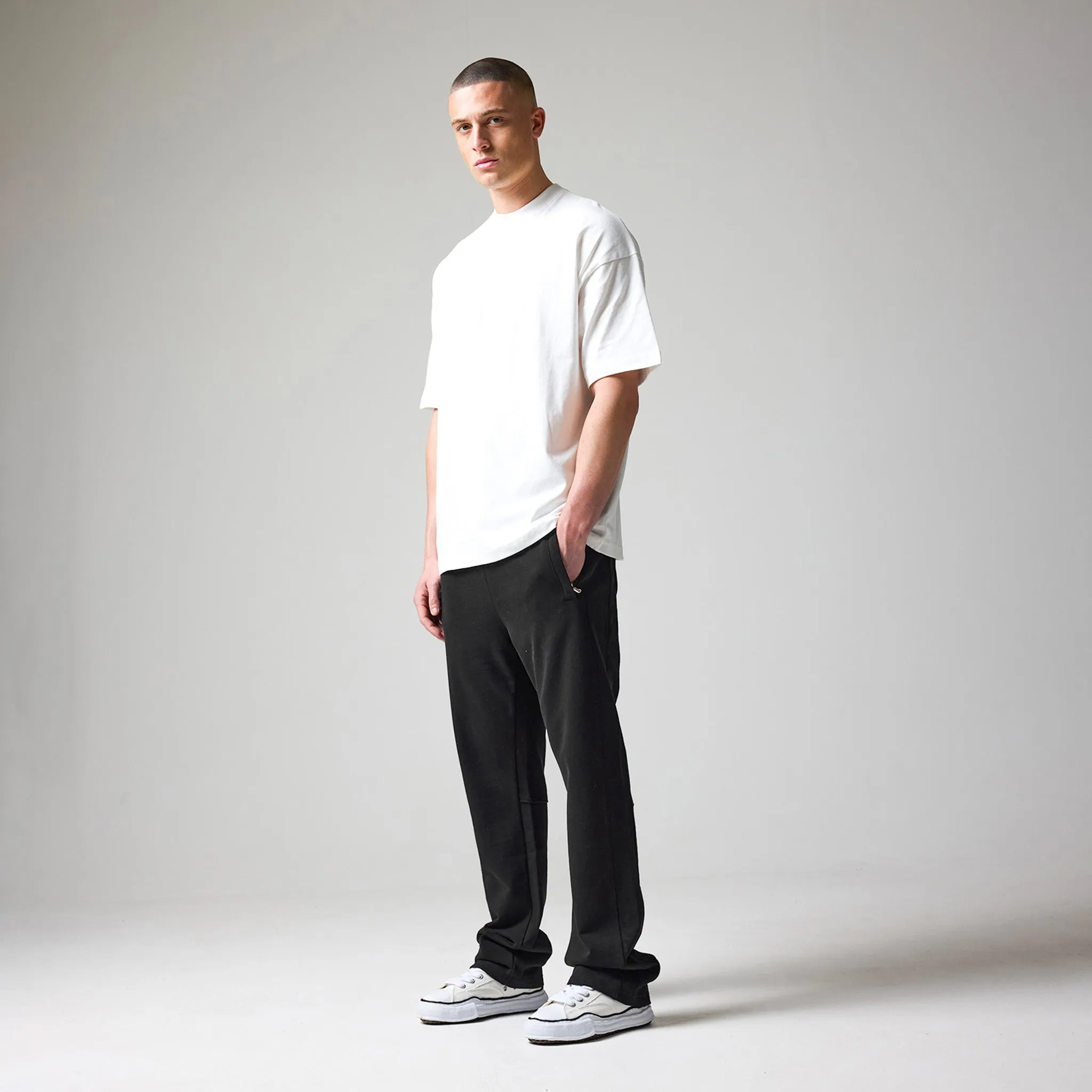 Heavyweight Open Hem Jogger | Black