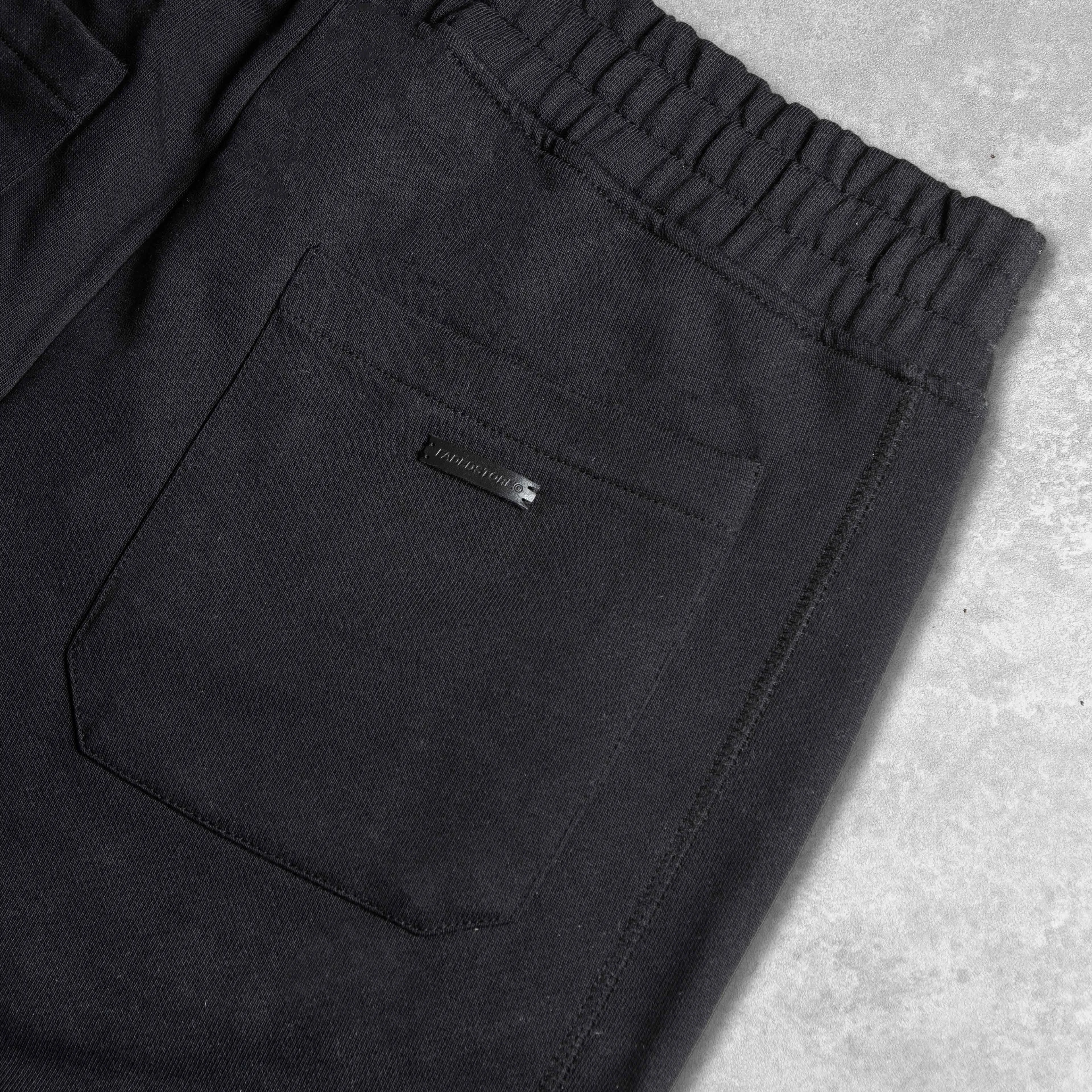 Heavyweight Open Hem Jogger | Black