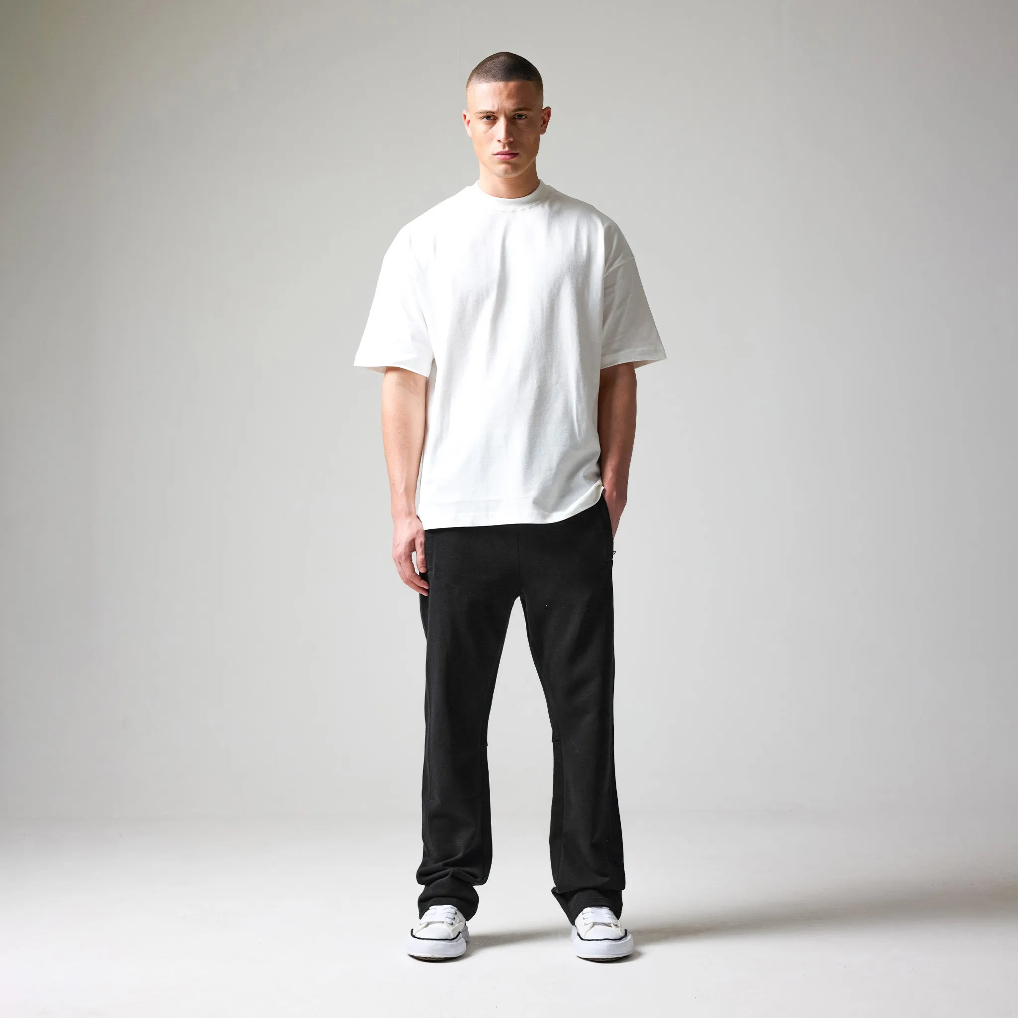 Heavyweight Open Hem Jogger | Black