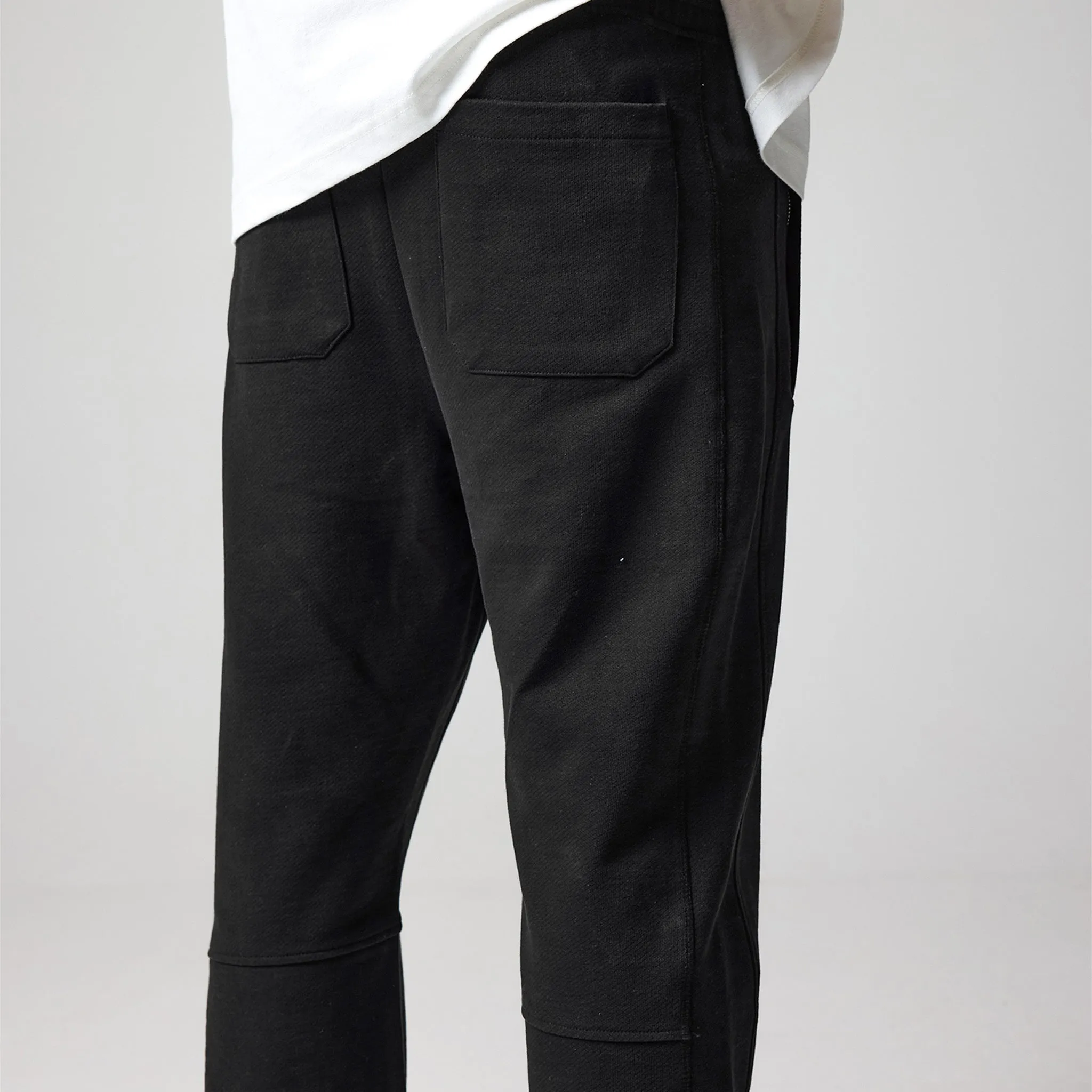 Heavyweight Open Hem Jogger | Black