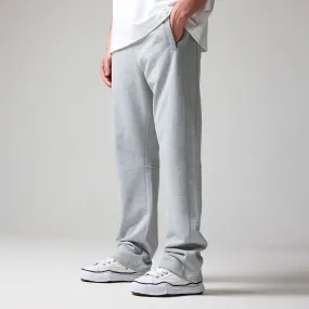 Heavyweight Open Hem Jogger | Grey Marl