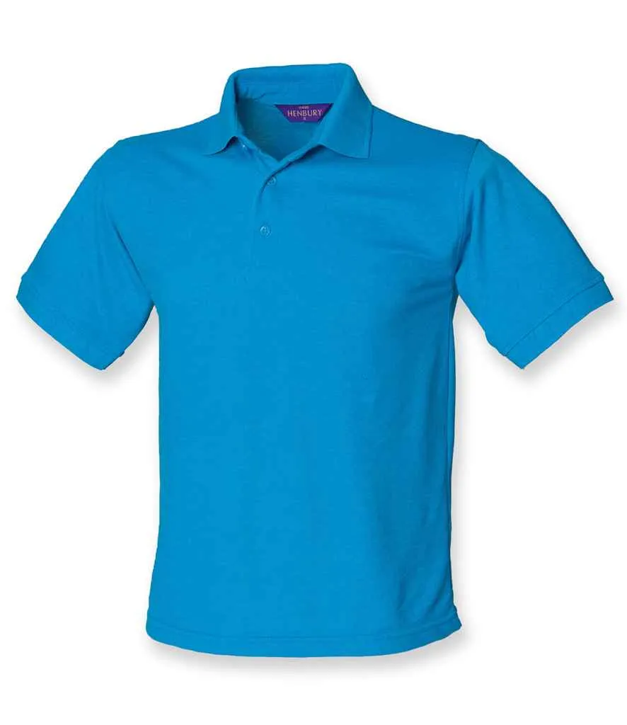 Henbury Heavy Poly/Cotton Pique© Polo Shirt