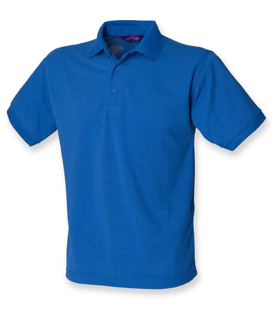 Henbury Heavy Poly/Cotton Pique© Polo Shirt