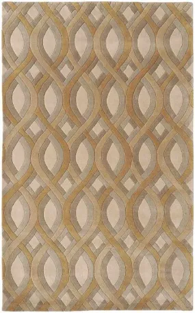 Jefrda Transitional Camel Area Rug