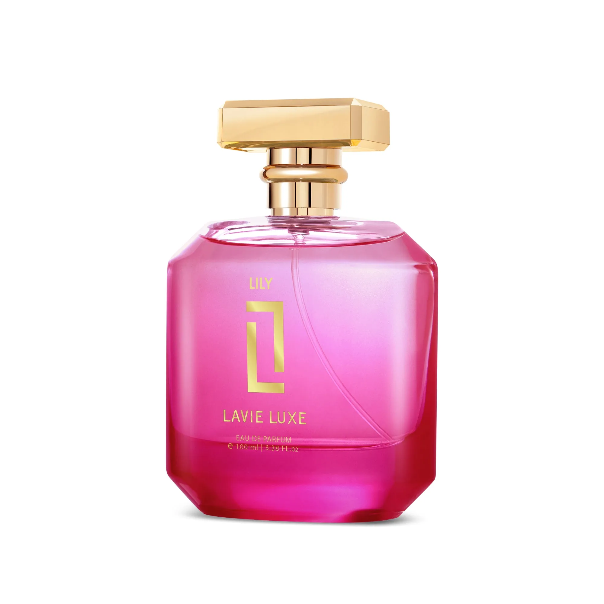 Lavie Luxe Lily Luxury Woman Eau De Parfum 100 ml ǀ  Perfume with scents Lily, Rose & Spicy  -  Pink