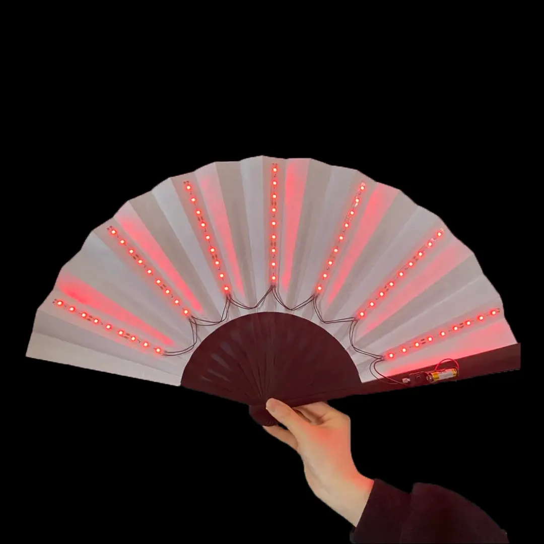 LIGHT UP FAN RED