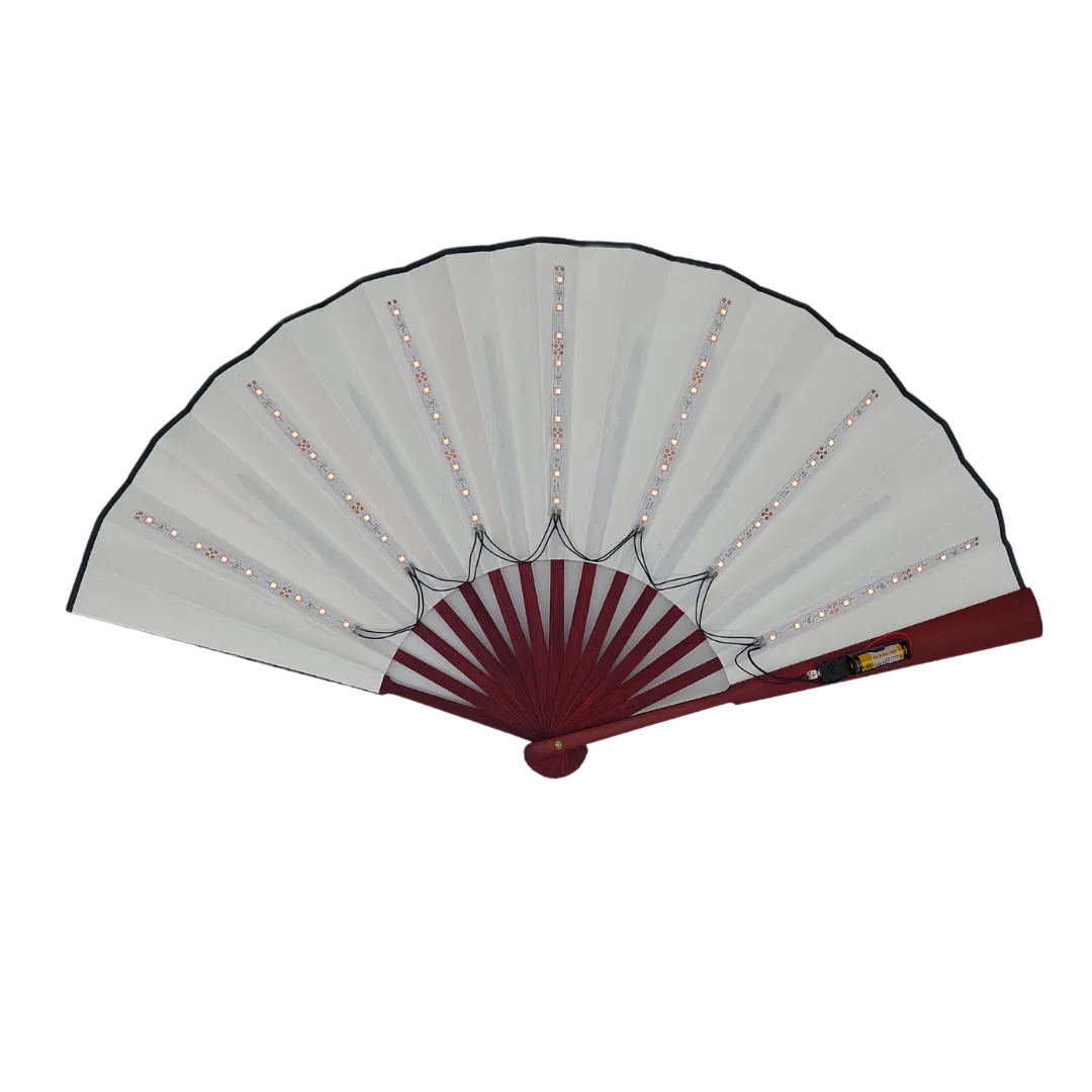 LIGHT UP FAN RED