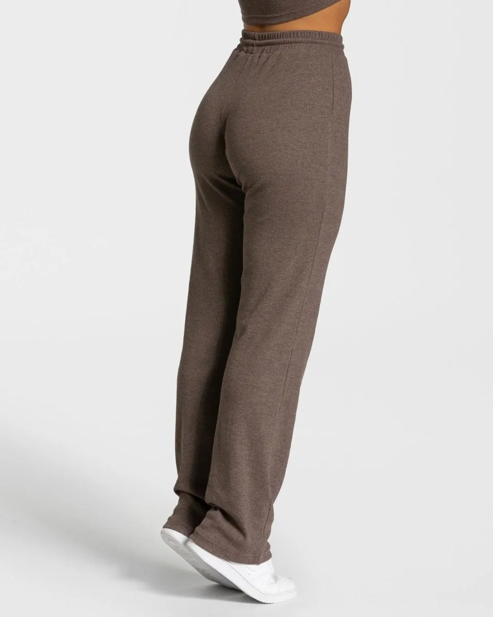 Lounge Pants "Dunkelbraun"