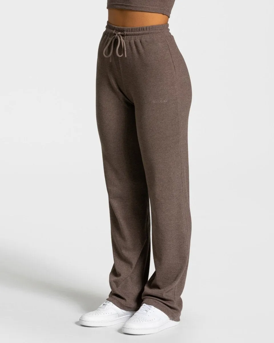 Lounge Pants "Dunkelbraun"