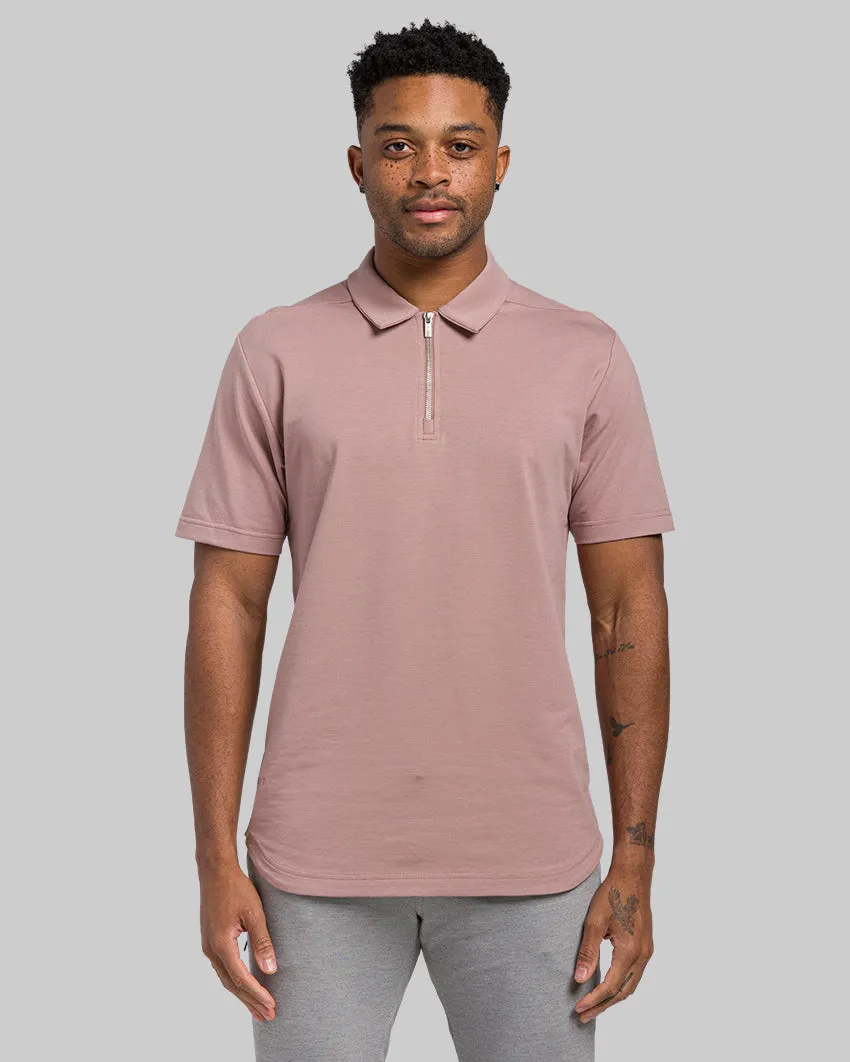 LUX Zip Polo