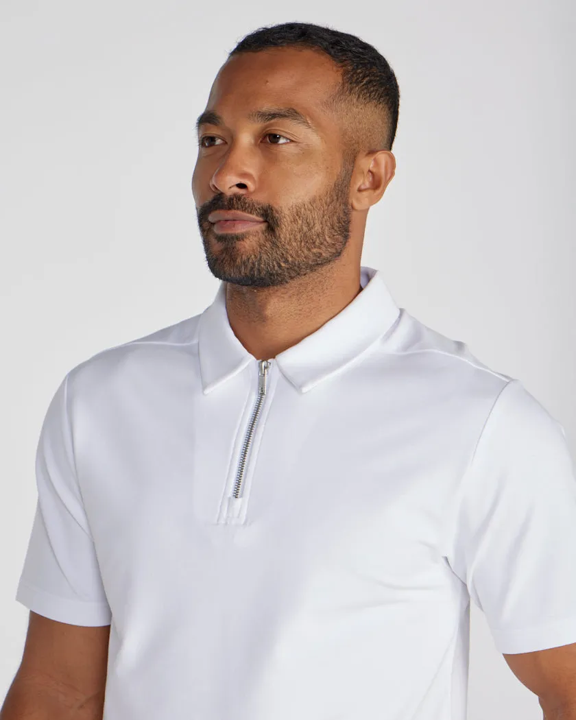 LUX Zip Polo