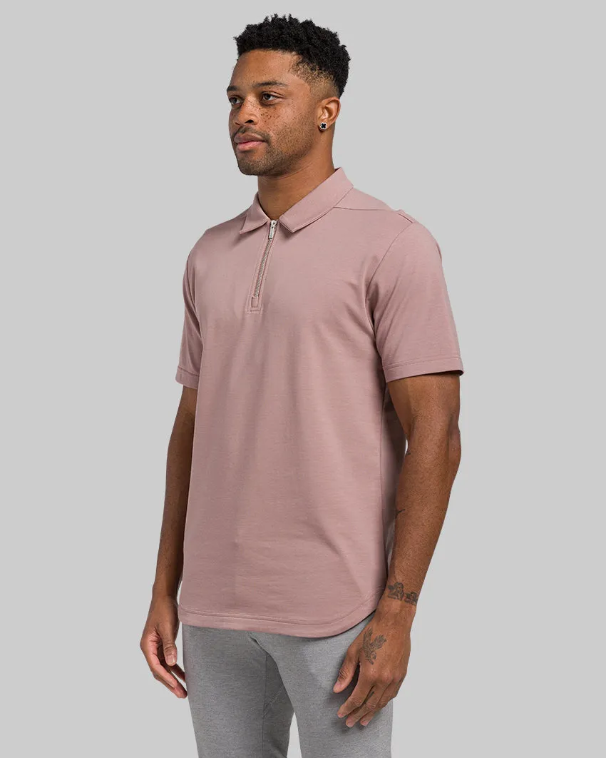 LUX Zip Polo