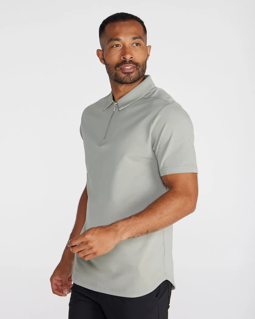 LUX Zip Polo