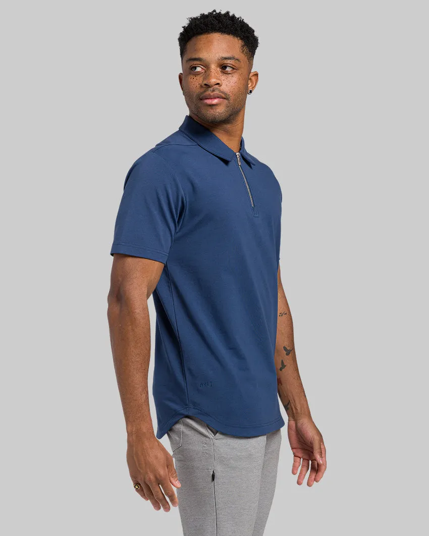 LUX Zip Polo