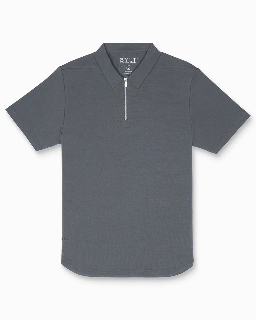 LUX Zip Polo